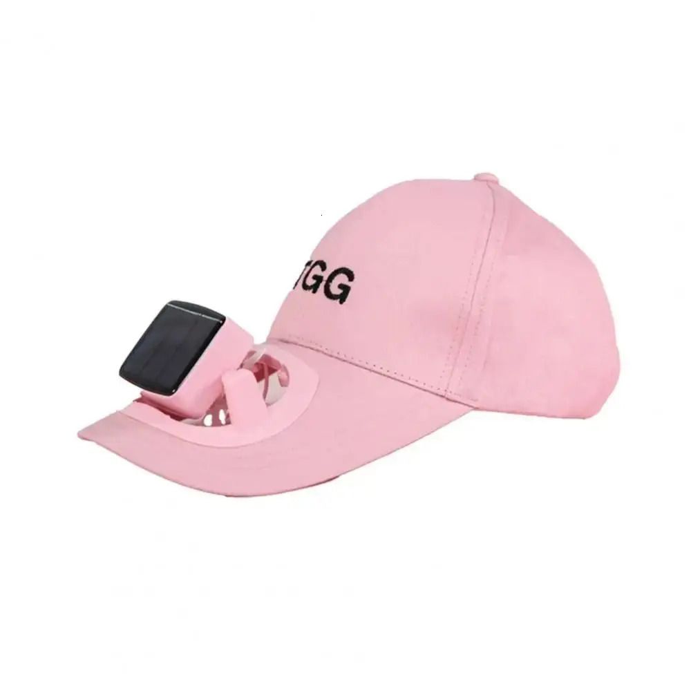 Cap With Solar Fan