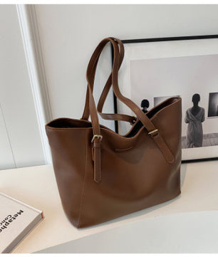 Large Capacity Women's All-match Simple Class Commuter Shoulder Bag