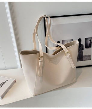 Large Capacity Women's All-match Simple Class Commuter Shoulder Bag