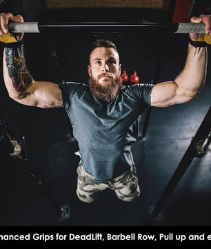 Power Grip Straps for Strength Training