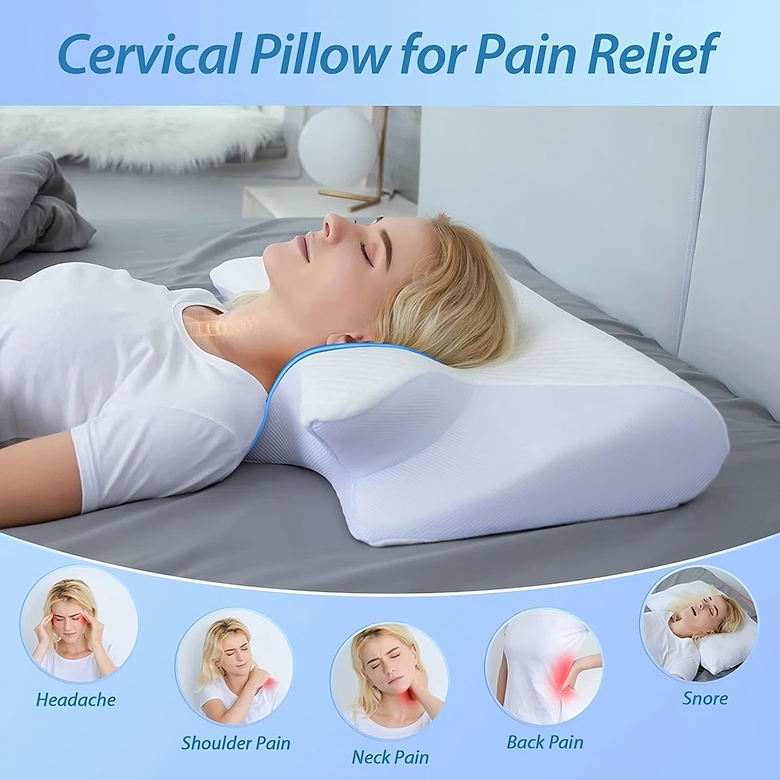 Memory foam Cervical Pillow