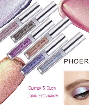 Metals Glitter and Glow Liquid Eyeshadow 12 Colors