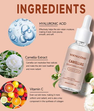 Camellias Brightening Essence Face Serum – Hydrating & Oil Control