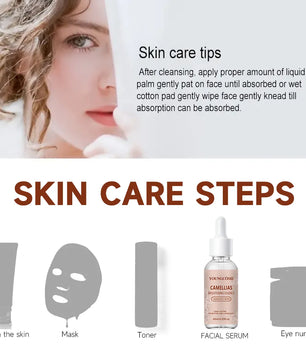 Camellias Brightening Essence Face Serum – Hydrating & Oil Control