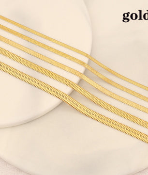 Snake Chain Fashion Stainless Steel Clavicle Chain