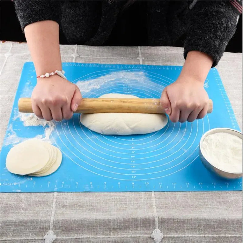 Silicone Baking Mats Sheet Pizza Dough Non-Stick Maker Holder Pastry Kitchen Accessories Cooking Tools Utensils Bakeware Gadget