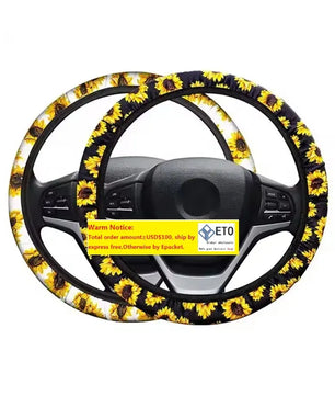Neoprene Anti-Slip Steering Wheel Cover
