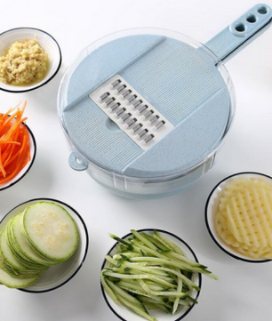 Slicer & Vegetable Cutter with Strainer