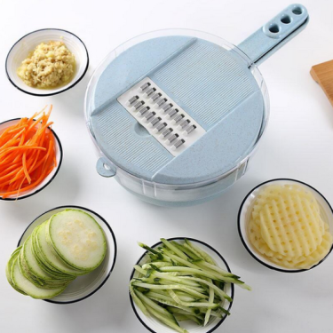 Slicer & Vegetable Cutter with Strainer