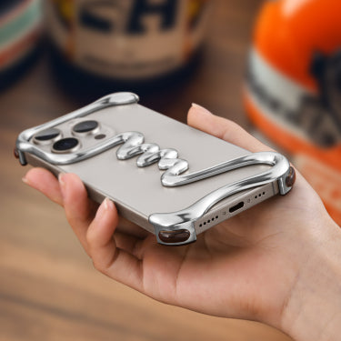 Luxury Metal Frameless Phone Case