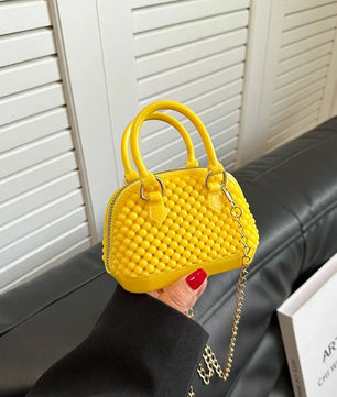 fashion little fragrance chain bag jelly pearl kids beach vacation shell girl candy color coin purse