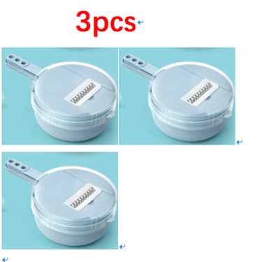 Slicer & Vegetable Cutter with Strainer