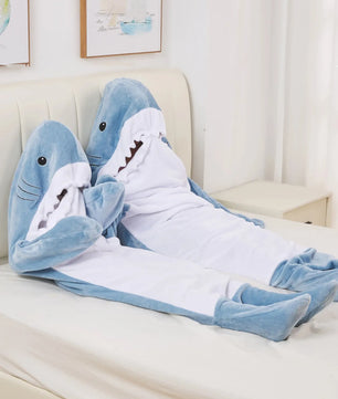 Shark Blanket Adult Shark Blanket Super Soft Cozy Flannel Hoodie Shark Blanket Hoodie Adult Wearable Shark Blanket Shark Blanket 240328