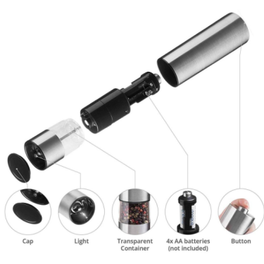 Stainless steel electric grinder kitchen tool kitchen supplies