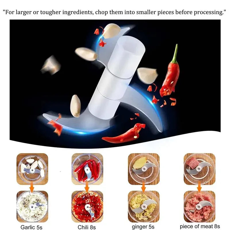 Electric Kitchen Food Chopper
