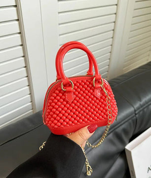 fashion little fragrance chain bag jelly pearl kids beach vacation shell girl candy color coin purse