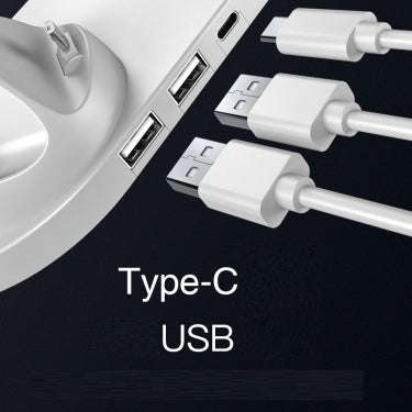 6 in 1 Wireless Fast Charging Dock Station for iPhone, Watch, and Phone