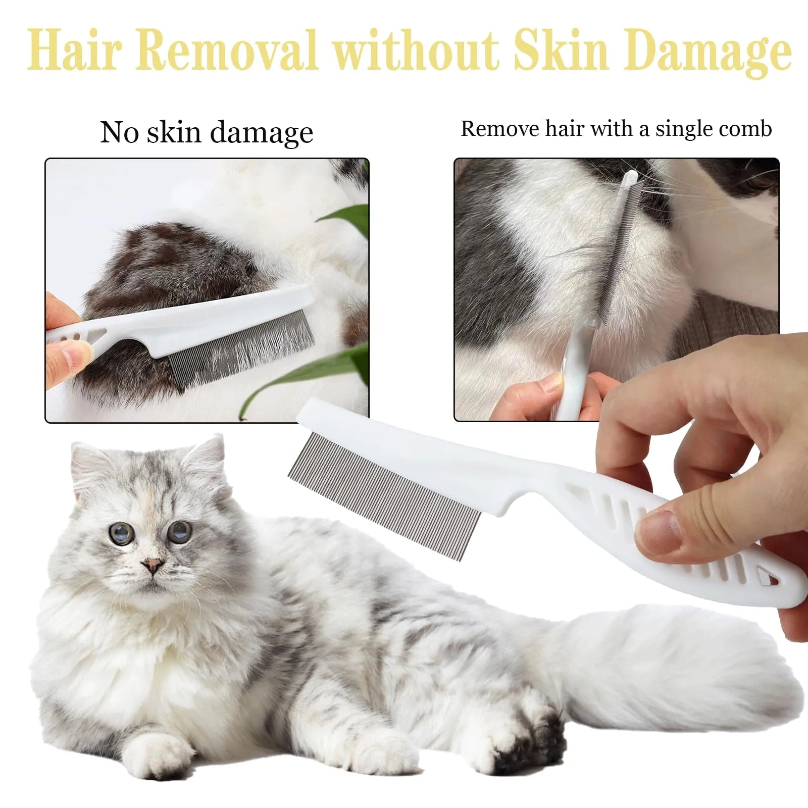Pet Hair & Flea Comb