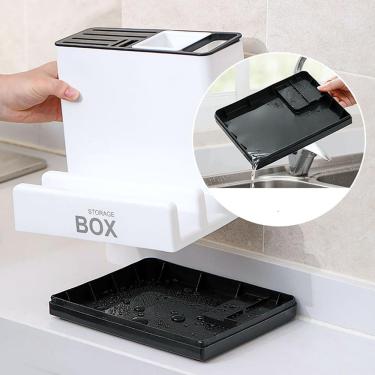 Multi-Purpose Kitchen Knife & Tableware Storage Rack – Smart & Stylish Organizer