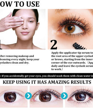 Natural Thick Long Curling Moisturizing Not Easy To Smudge Eyelashe