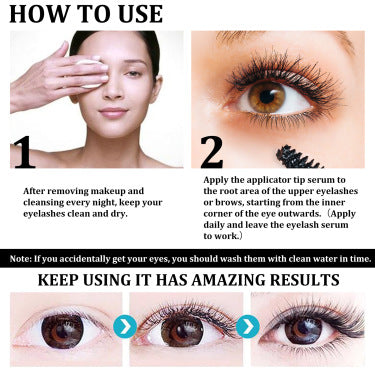 Natural Thick Long Curling Moisturizing Not Easy To Smudge Eyelashe