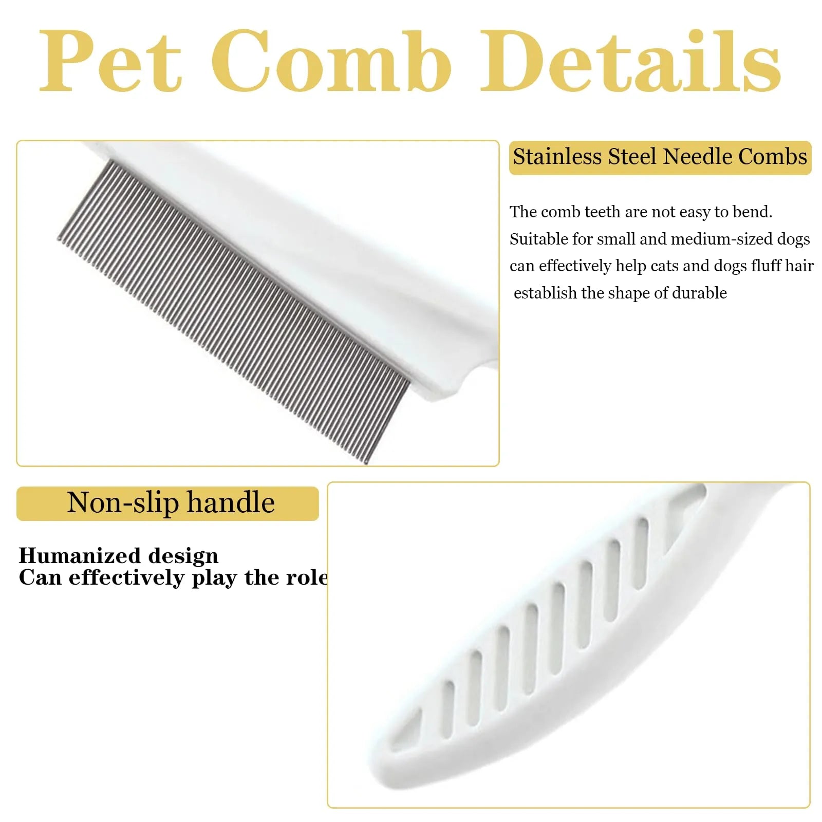Pet Hair & Flea Comb