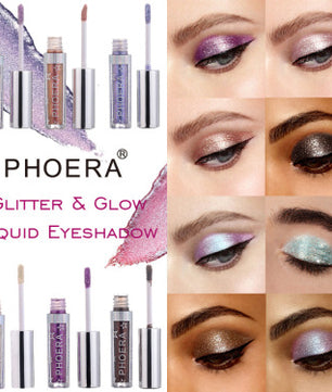 Metals Glitter and Glow Liquid Eyeshadow 12 Colors
