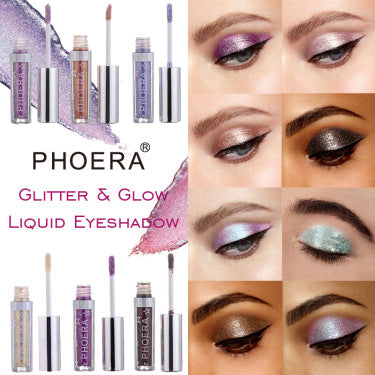 Metals Glitter and Glow Liquid Eyeshadow 12 Colors