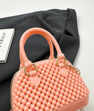 fashion little fragrance chain bag jelly pearl kids beach vacation shell girl candy color coin purse