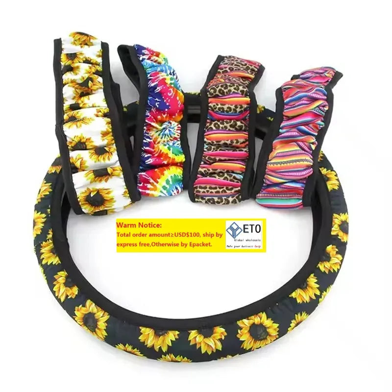 Neoprene Anti-Slip Steering Wheel Cover
