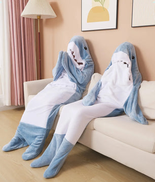 Shark Blanket Adult Shark Blanket Super Soft Cozy Flannel Hoodie Shark Blanket Hoodie Adult Wearable Shark Blanket Shark Blanket 240328