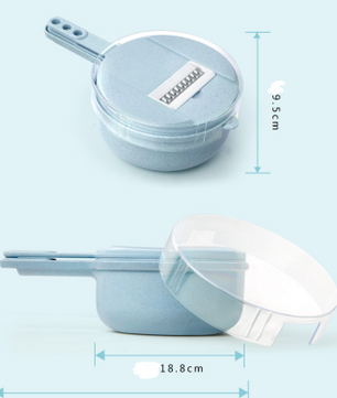 Slicer & Vegetable Cutter with Strainer