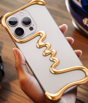 Luxury Metal Frameless Phone Case