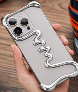 Luxury Metal Frameless Phone Case