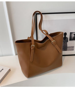 Large Capacity Women's All-match Simple Class Commuter Shoulder Bag