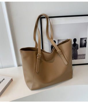 Large Capacity Women's All-match Simple Class Commuter Shoulder Bag