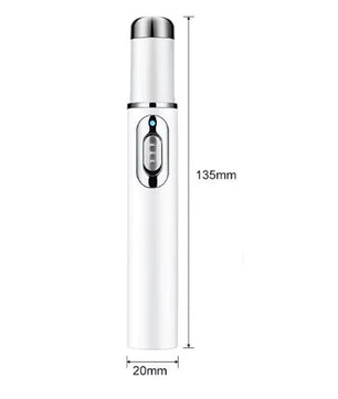 Blue Light Therapy Acne Pen Soft Scar Wrinkle Removal Device Relax