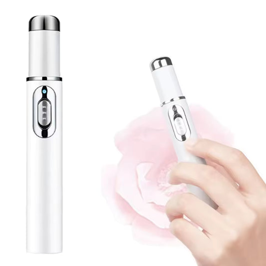 Blue Light Therapy Acne Pen Soft Scar Wrinkle Removal Device Relax