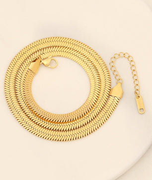 Snake Chain Fashion Stainless Steel Clavicle Chain