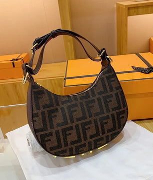 Designer Shoulder for woman outdoor casual half moon vintage cross bag