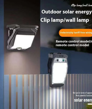 Luyao Solar Motion Sensor Wall Light – No-Drill Outdoor LED