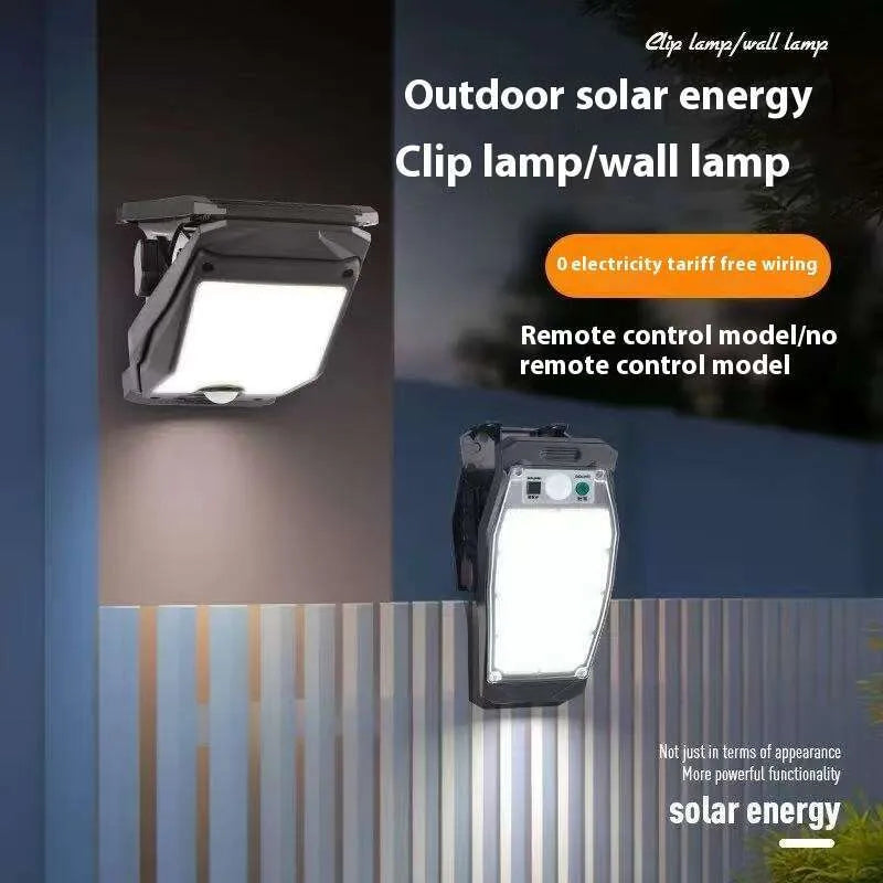 Luyao Solar Motion Sensor Wall Light – No-Drill Outdoor LED