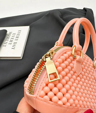 fashion little fragrance chain bag jelly pearl kids beach vacation shell girl candy color coin purse