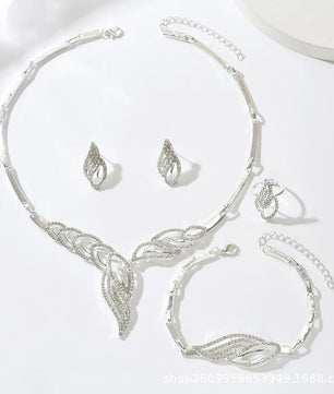 Bridal Crystal Jewelry Set
