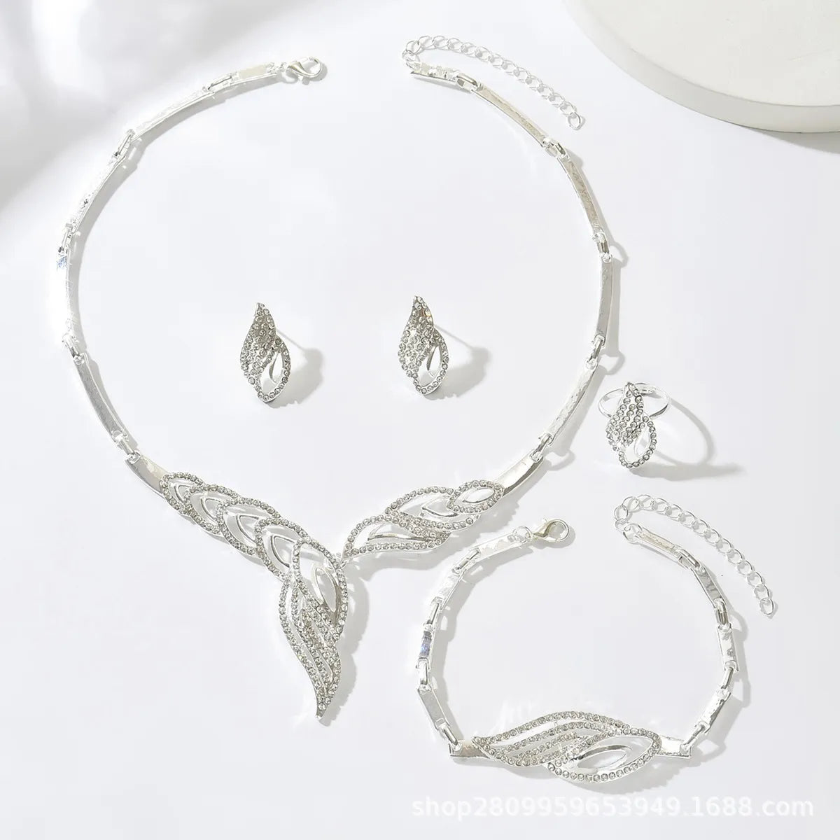 Bridal Crystal Jewelry Set
