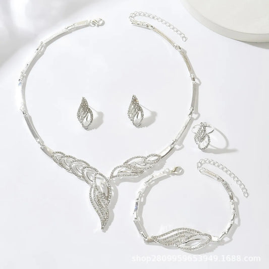 Bridal Crystal Jewelry Set
