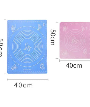 Silicone Baking Mats Sheet Pizza Dough Non-Stick Maker Holder Pastry Kitchen Accessories Cooking Tools Utensils Bakeware Gadget
