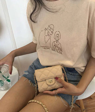 wholesale Trendy Quilted Mini Wallet Bag