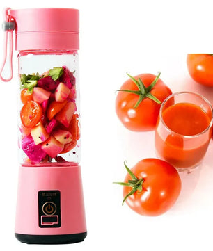 380Ml Juicer Personal With Travel Cup USB Portable Electric Blender Rechargeable Juicer Bottle Fruit Vegetable Kitchen Tools