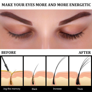 Natural Thick Long Curling Moisturizing Not Easy To Smudge Eyelashe